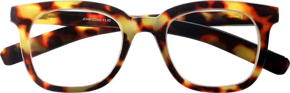 JOHN G3400 tortoise dark 2.00 dpt