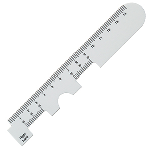 Optician Plastic Ruler Type 3
