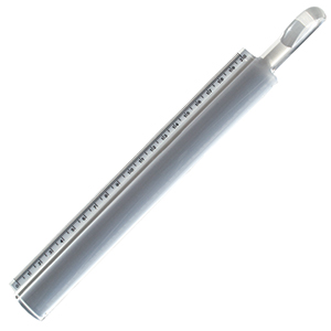 Optician Ruler 200mm with magnifier
