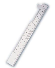 PD Optician Plastic Ruler